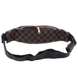 New Check Prints Crossbody Waist Pouch/Bag/Purse For Outdoor Travelling- Assorted