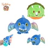 3" Dinosaur Squeezy Bead Plush – Assorted Colors, Soft, Squishy, and Fun