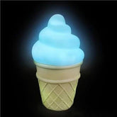 5.5" Ice Cream Cone LED Tap Lamp – Colorful, Fun, and Interactive Lighting for Any Room