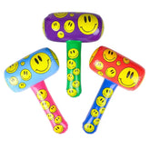 22" Inflatable Smiley Face Mallet – Fun, Bouncy, and Playful Toy for All Ages
