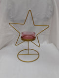 Star Candel Holder For Home Decoration