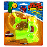 4" Supersaucer Launcher – Assorted Colors, Fun, and Action-Packed Toy