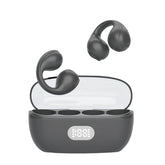 Clip-On Wireless Earbuds with LED Display