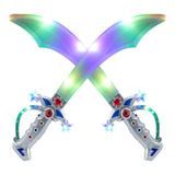 LED Buccaneer Swords with Sounds In Bulk
