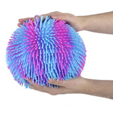 8" Two-Tone Puffer Ball – Assorted Colours, Fun & Squeezable Toy