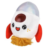 3" Space Rocket Squeezy Bead Plush Kids Toy – Assorted