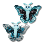 Sequin Flashy Plush Butterfly Kids Toy In Bulk - Assorted