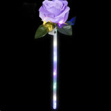 Light Up Rose Wand Kids Toy For Valentine Day - Assorted