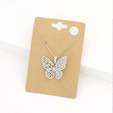 Butterfly Pendant Necklace - Elegant and Delicate Jewellery for a Timeless Look