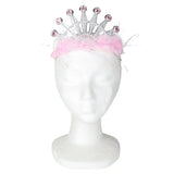 Feather Tiara Princess Crown In Bulk- Assorted