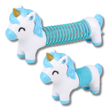 Rainbow Spring Unicorn Toy For Kids In Bulk - Assorted