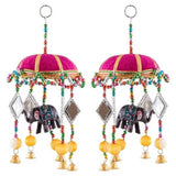 Single Hathi Ghanti Door Hanging - Add Whimsical Charm to Your Doorway MOQ -12 pcs
