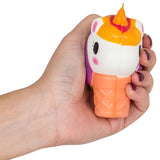 Squishy Fidget Unicorn Ice Cream Toy For Kids - Assorted