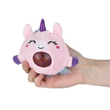 3" Unicorn Squeezy Bead plush Ball | Assorted