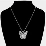 Butterfly Pendant Necklace - Elegant and Delicate Jewellery for a Timeless Look
