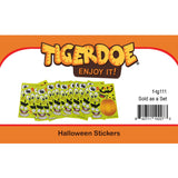 Make Jack-O-Lantern Sticker Face In Bulk