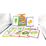 Fruit & Vegetable Flash Card Early Learning Kids Card Toy