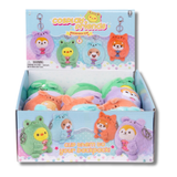 Soft Plush Dressed Animals Backpack Clip On Keychain Toy - Assorted