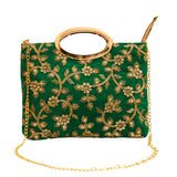 Stylish Clutch With Bangle