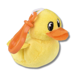 Plush Duck Backpack Clip On Keychain Toy In Bulk