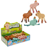 3.75β Bendable Capybara Figures - Set of 24 Flexible, Fun Toys
