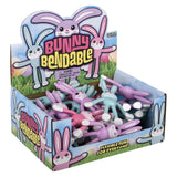 Easter Bendable Bunnies Kids Toy- Assorted