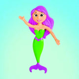Mermaid Bendable Stocking Stuffer kids Toys In Bulk