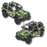 Die Cast Open Top Jeep Kids Toy in Bulk - Assorted