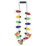 Light Up Christmas Themed Necklace In Bulk