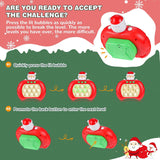 Christmas Puzzle Pop Stocking Stuffer Fidget Bubble Kids Toy