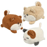 Soft Plush Stuffed Curly Animal Kids Toys In Bulk - Assorted