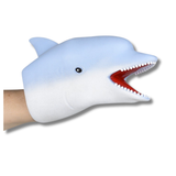 Stretchy Dolphin Hand Puppet Toys For kids in Bulk