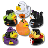 Halloween Themed Rubber Duckies Kids Toy - Assorted