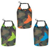 Waterproof Camo Dry Bag In Bulk- Sold By Case Of 50 Pcs