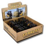 Die-Cast Pull Back Forklift Stocking Stuffer Kids Toy