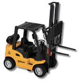Die-Cast Pull Back Forklift Stocking Stuffer Kids Toy