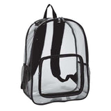 Clear Backpack - 13" x 18" x 6" inch- Sold By Case Of 50 Pcs