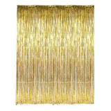 Wholesale Gold Foil Fringe Curtain for Home Décor & Birthday Party  ( Sold By - 6 Piece)