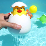 Baby Bathing Toy Kids Cute Duck Penguin Egg Water Spray Sprinkler