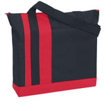 Tri-Color Tote Bag In Bulk- Assorted