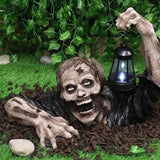 1707BA Halloween Horror Creepy Corpse Crawling Zombie Garden Statue Halloween Decoration Haunted House Props Supplies Home