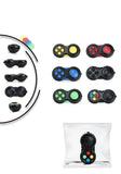 D2407TA New Premium Quality Fidget Controller Pad Game Focus Toy Smooth ABS Plastic Stress Relief Squeeze Fun Hand Hot Interactive Gift