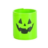 Jack-O-Lantern Coil Springs kids toys In Bulk- Assorted