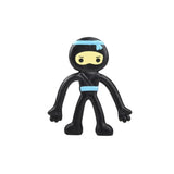 Mini Bendable Ninjas Kids Toys In Bulk- Assortetd