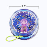 2.5" Light-Up Metal Yoyo – LED Glowing, Durable, and High-Performance
