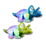 Light-Up Triceratops Toy For Kids - Assorted