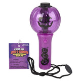 Light Up Jack O Lantern Spinning Wand Necklace Kids Toy - Assorted