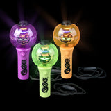 Light Up Jack O Lantern Spinning Wand Necklace Kids Toy - Assorted