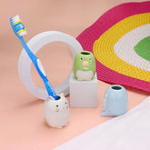 Penguin Ceramic Toothbrush Holder & Pen Stand – Cute and Versatile Home Organizer