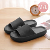 Soft and Cozy Solid Sole Slippers - M/L Size for Maximum Comfort